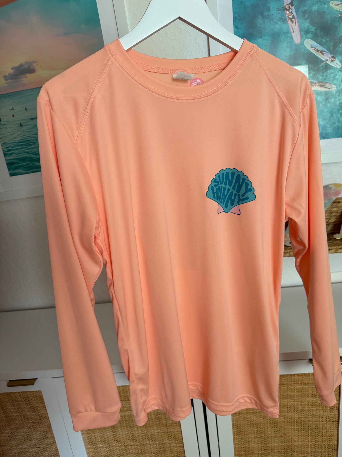 Sunny Shell - UPF Sun Tee - size small