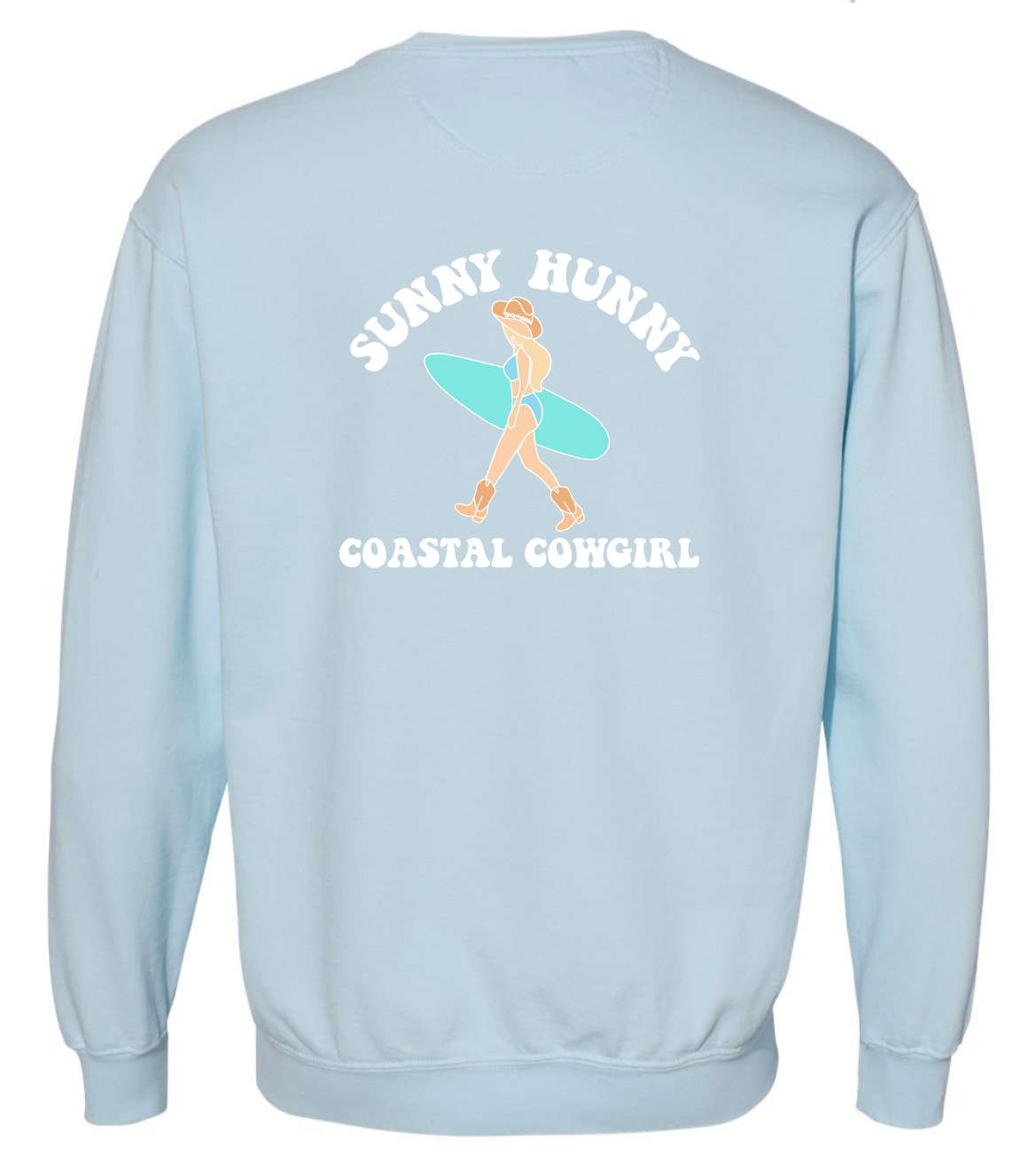 Sunny Hunny Coastal Cowgirl Crewneck