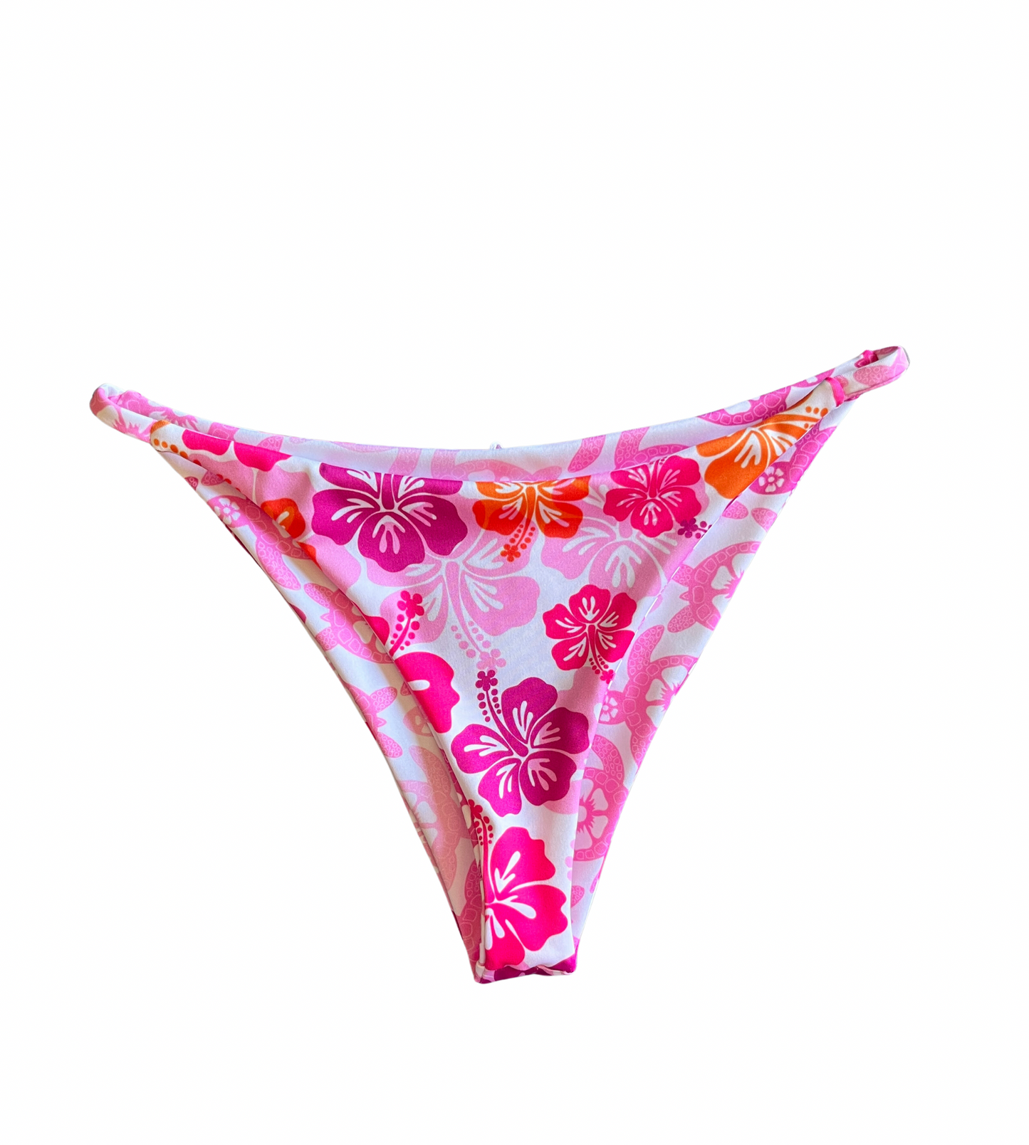 Siesta Key bottom (Medium) - Sunset Hibiscus & Pink Crush