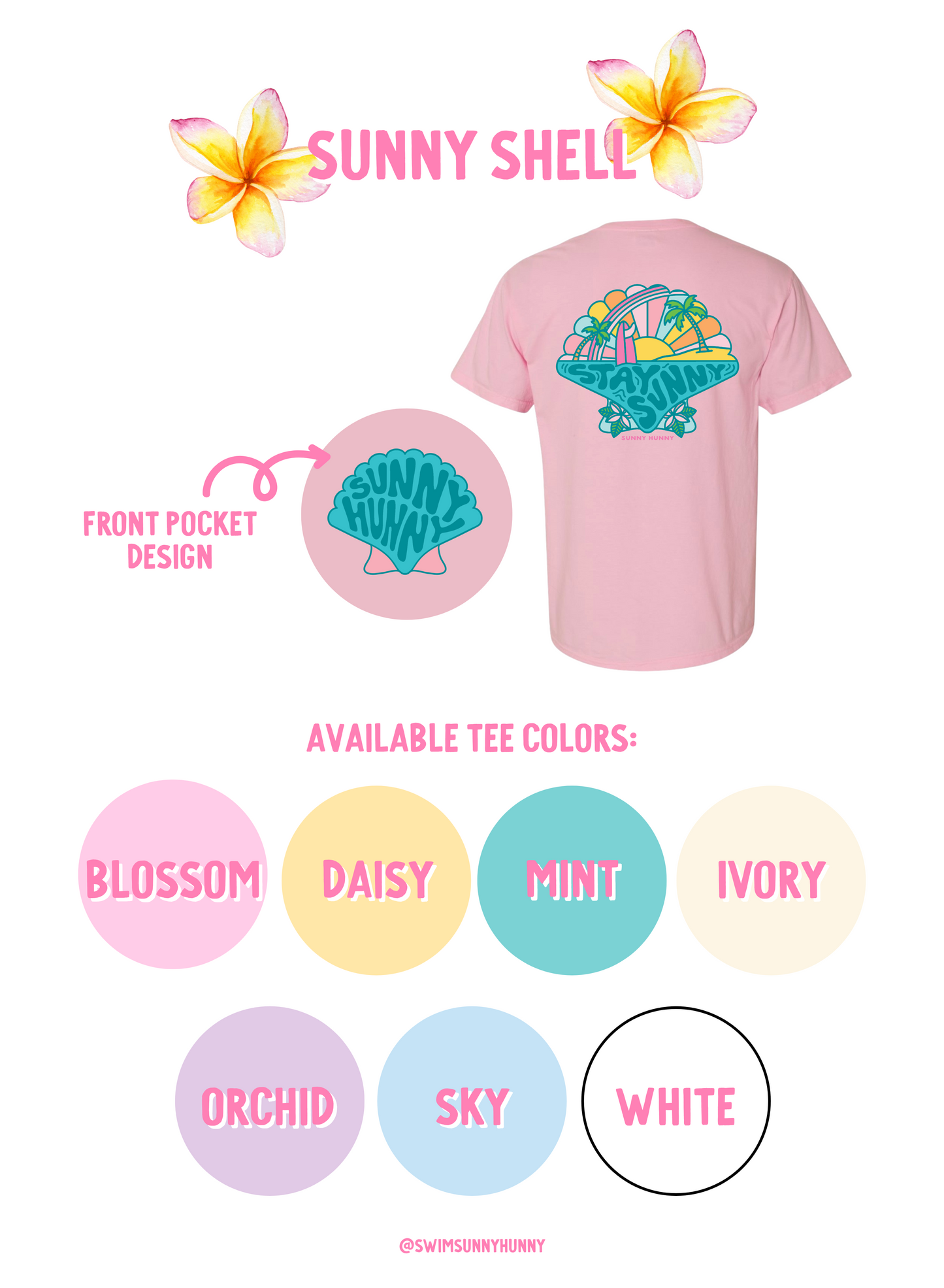 Sunny Shell tee