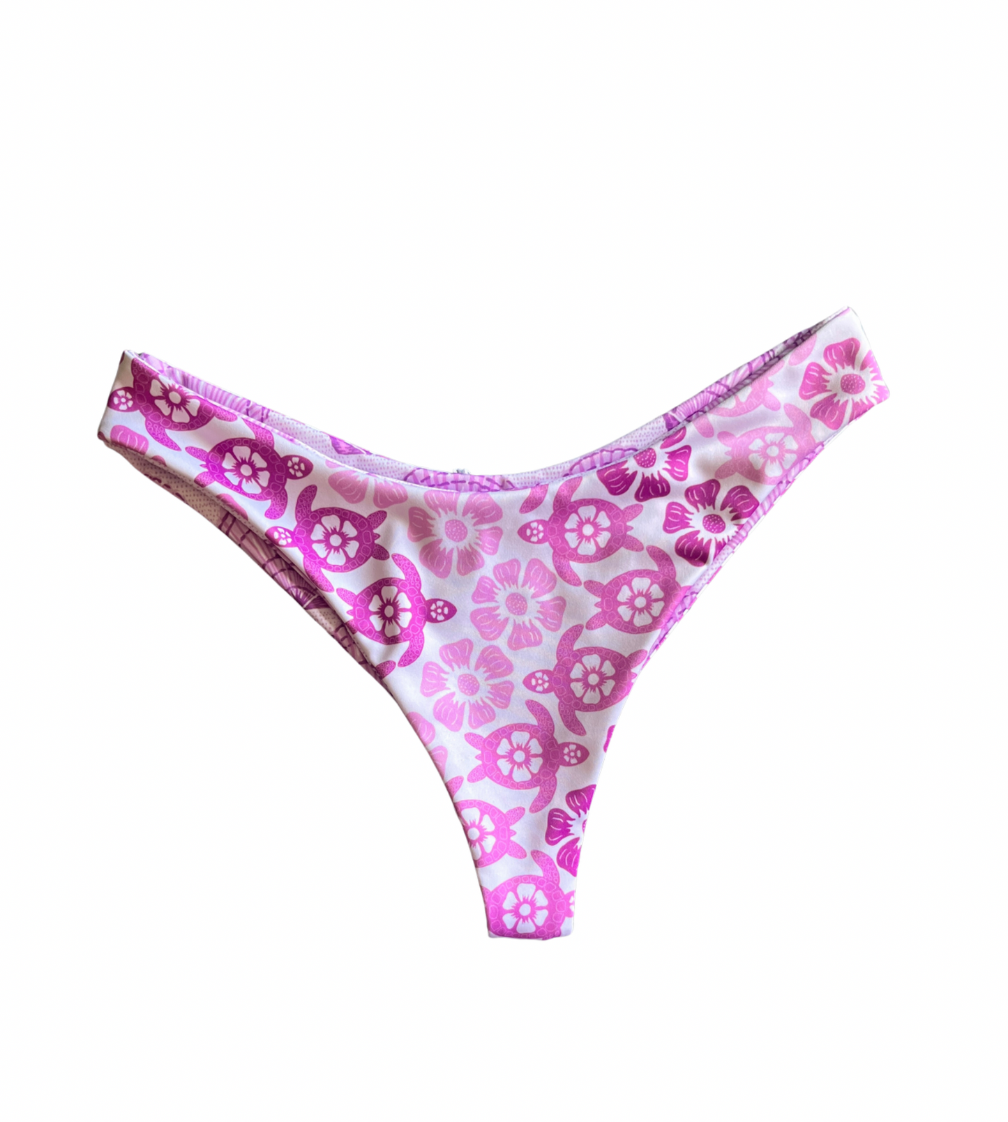 Waimea bottom (Medium) - Purple Shells & Purple Turtle Floral