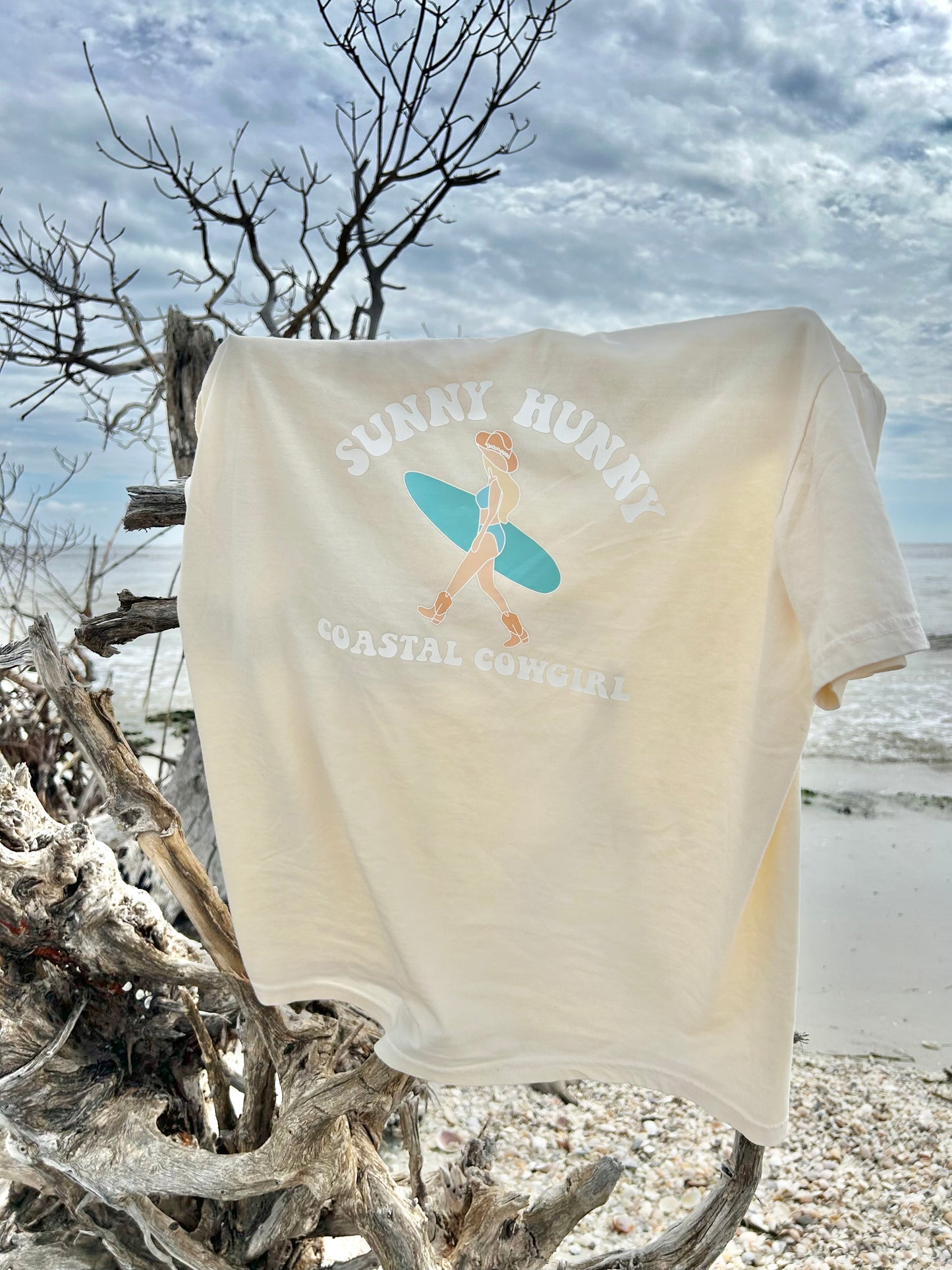 Sunny Hunny Coastal Cowgirl Tee