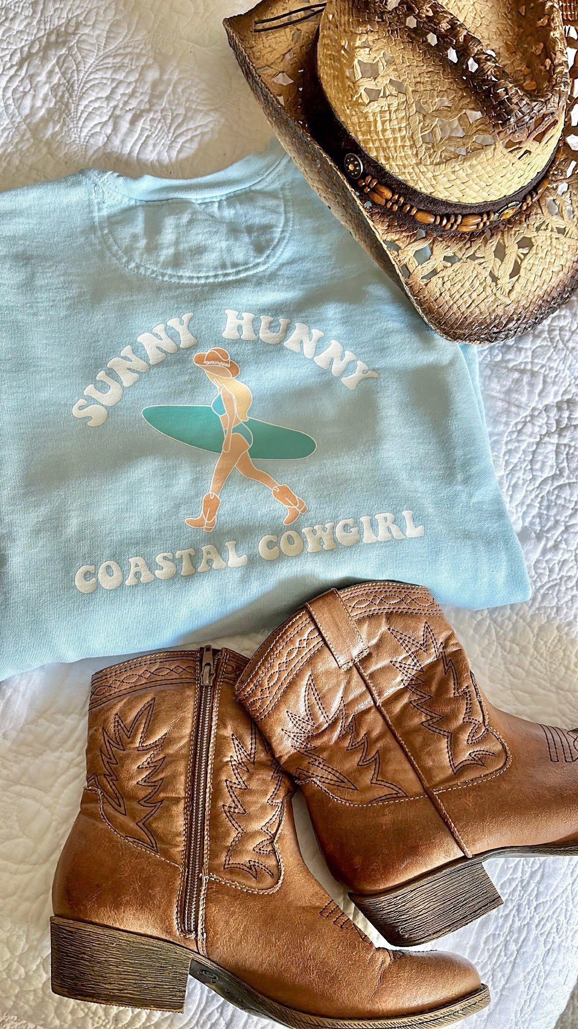Sunny Hunny Coastal Cowgirl Crewneck