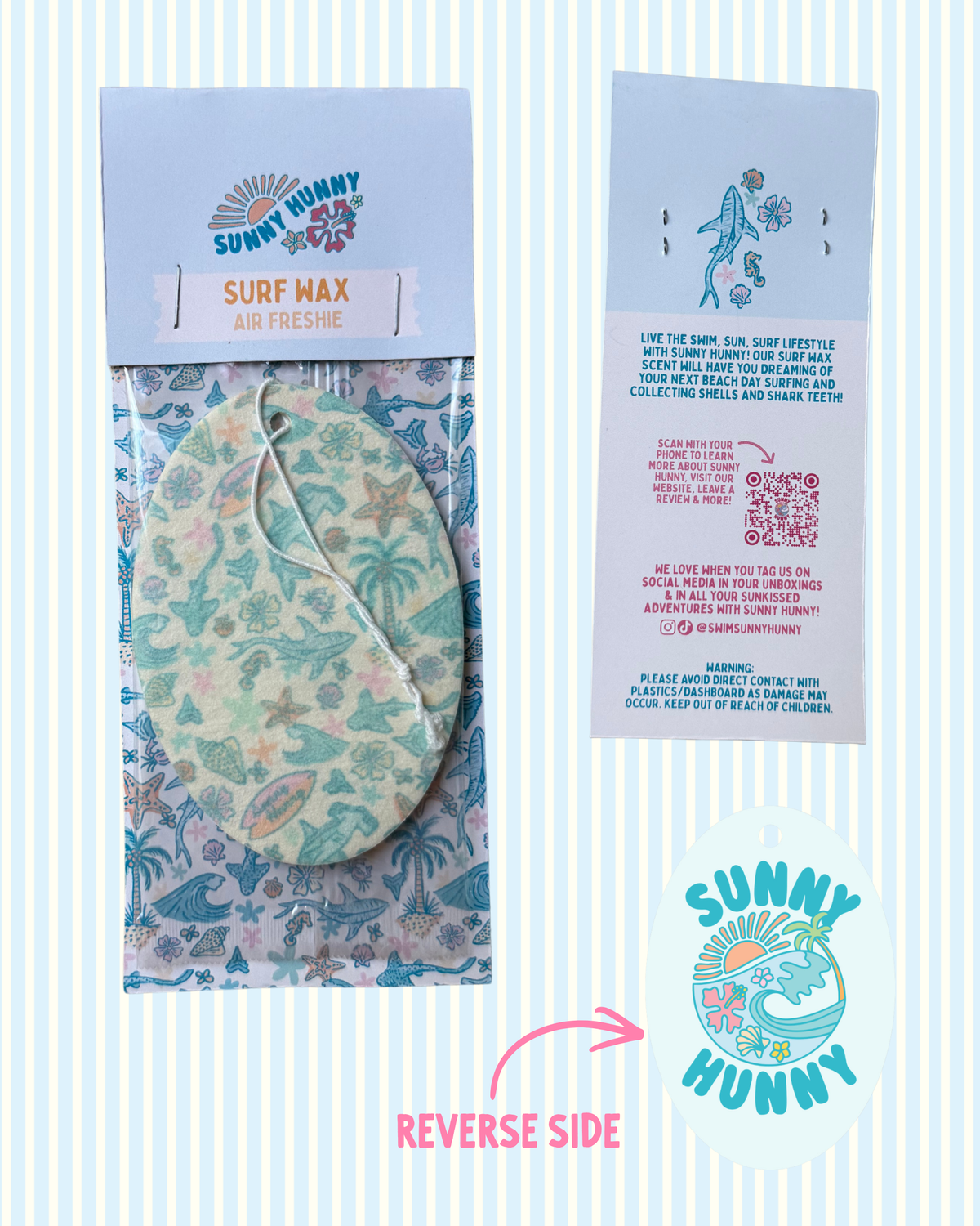 Shark Party “Surf Wax” Air Freshie