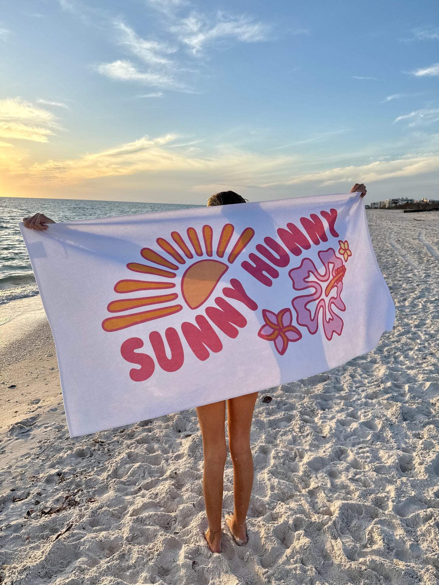 Sunny Hunny Beach Towel