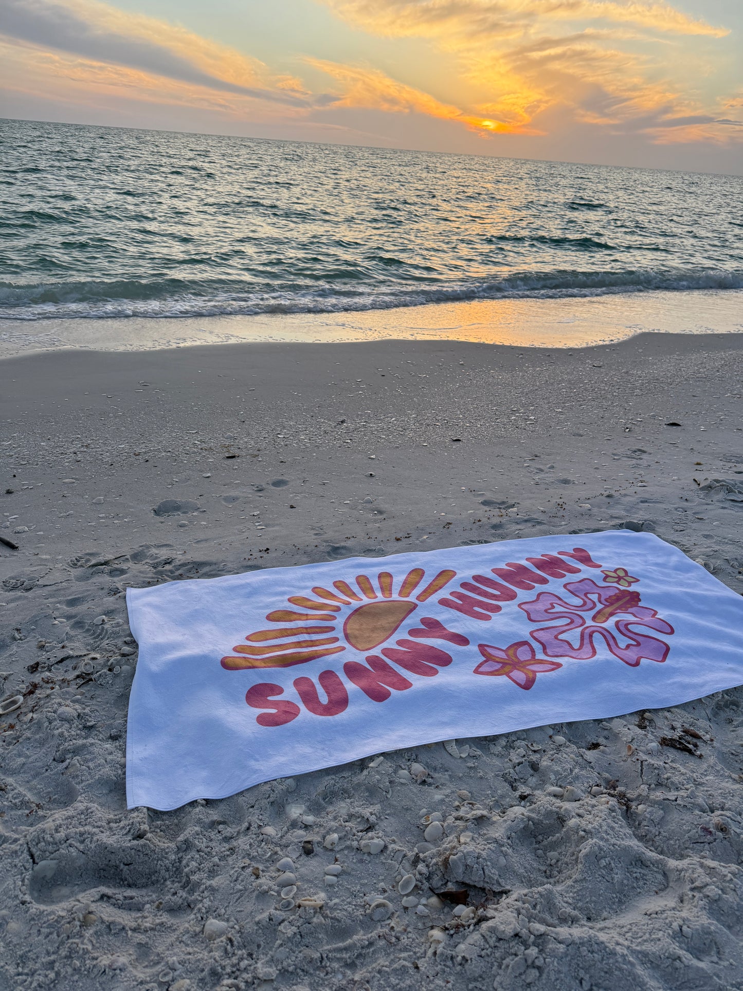 Sunny Hunny Beach Towel