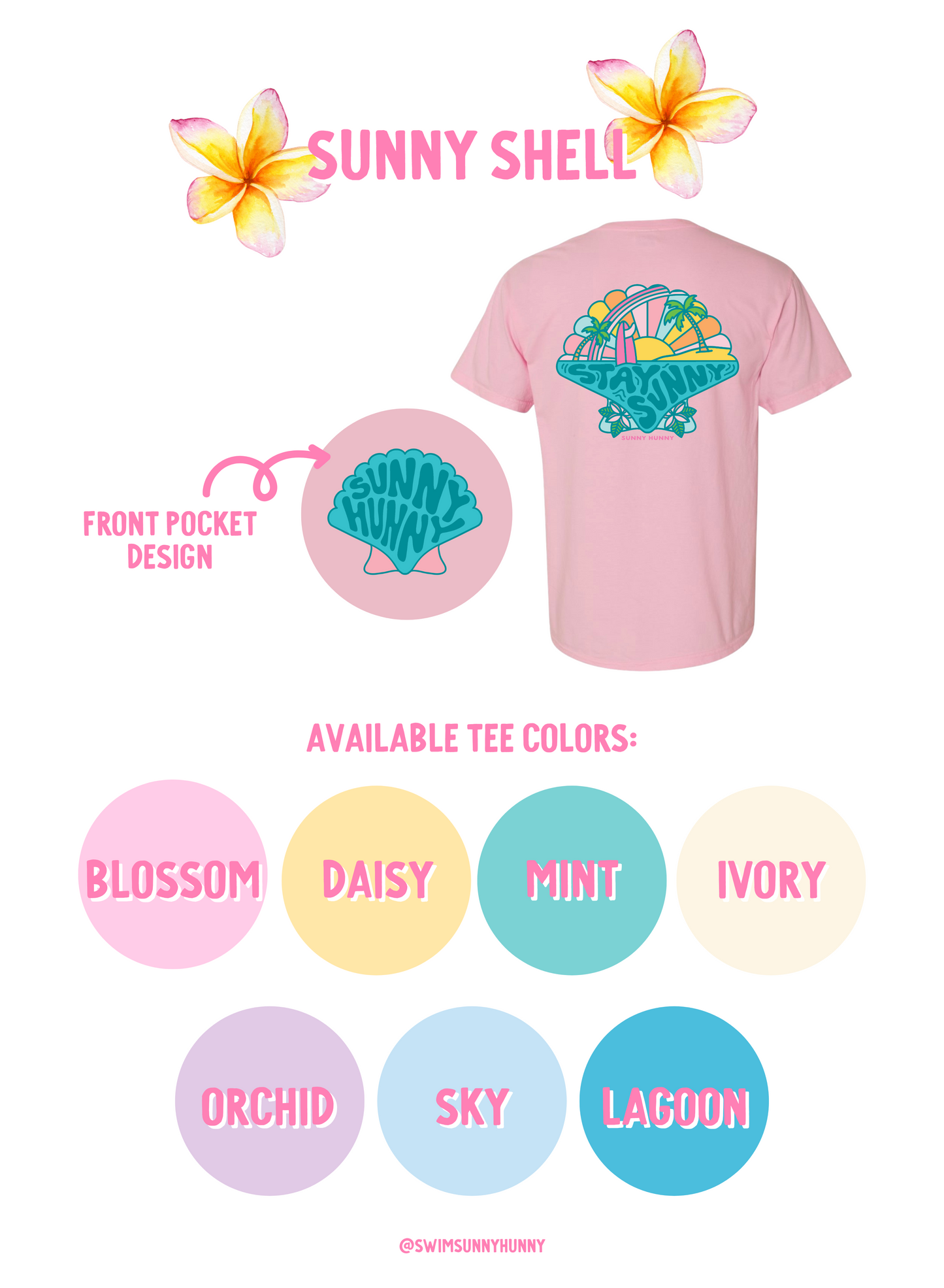 Sunny Shell tee