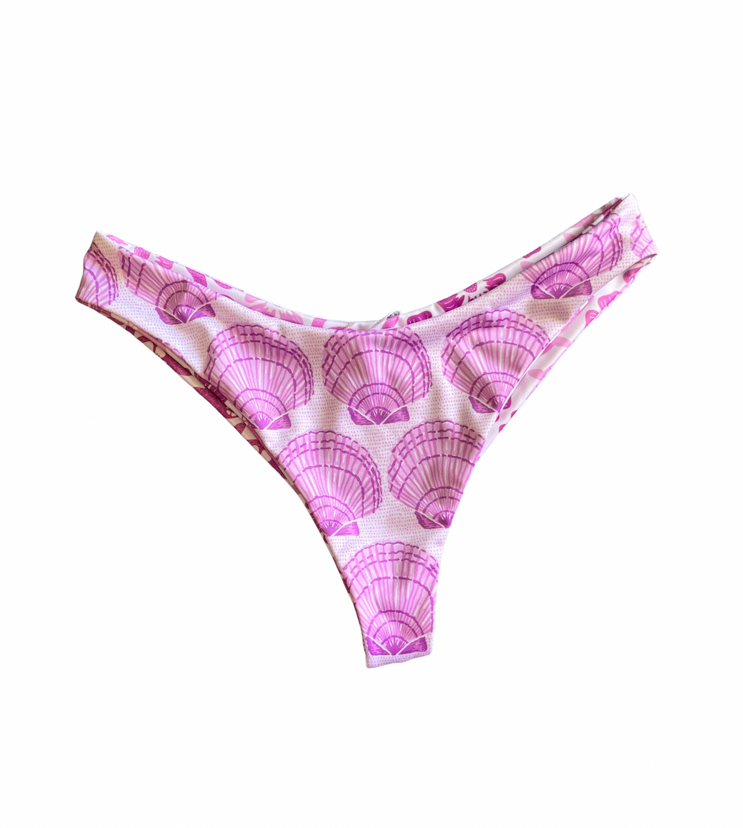 Waimea bottom (Medium) - Purple Shells & Purple Turtle Floral