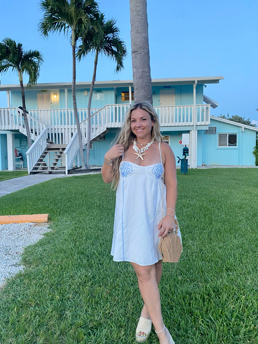 Mermaid Cove babydoll dress