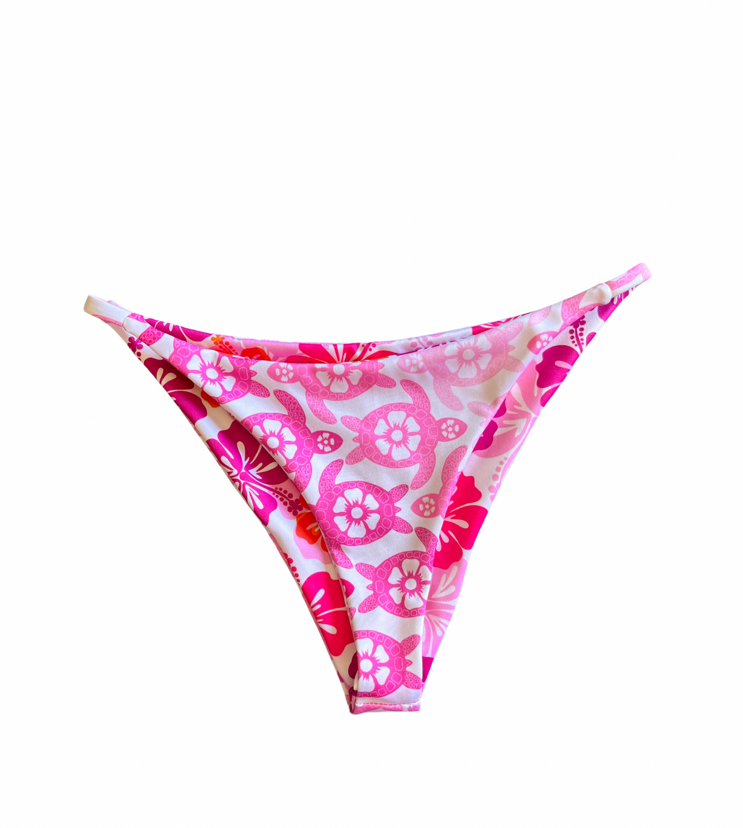 Siesta Key bottom (Medium) - Sunset Hibiscus & Pink Crush
