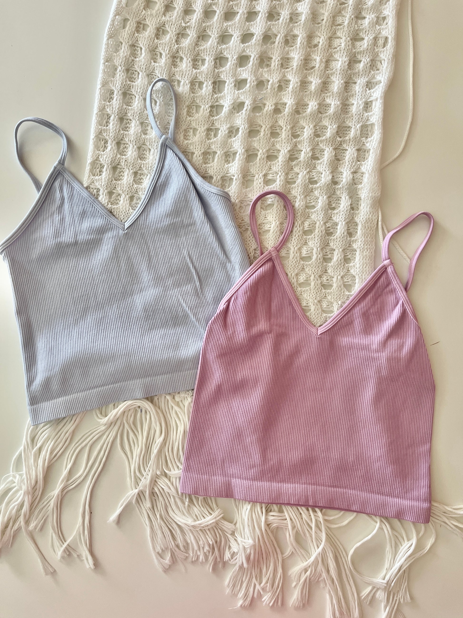 Ribbed Tank Top – Sunset Blossom Boutique